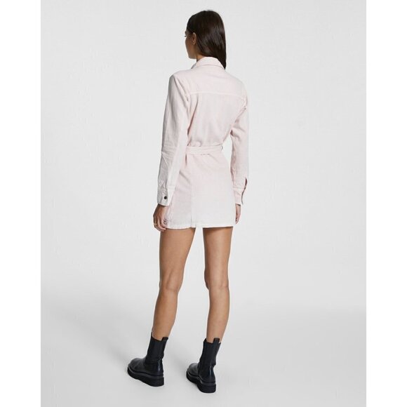 Ksubi Hazard Denim Boiler dress-Size Small- Color Pink - Picture 5 of 9